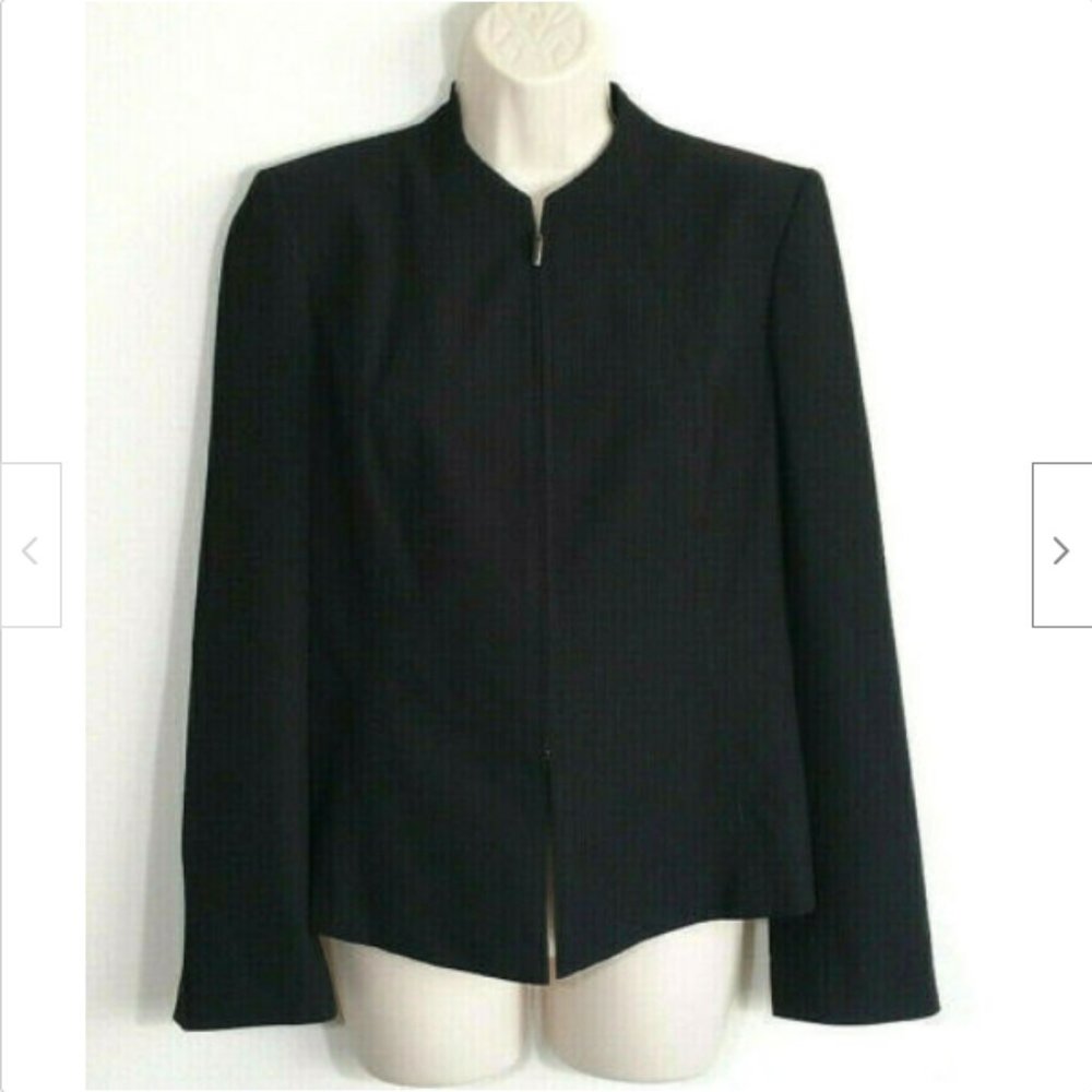 *SOLD* 19 City DKNY Blazer Suit Jacket Full Zip 3352E1M - Picture 1 of 8